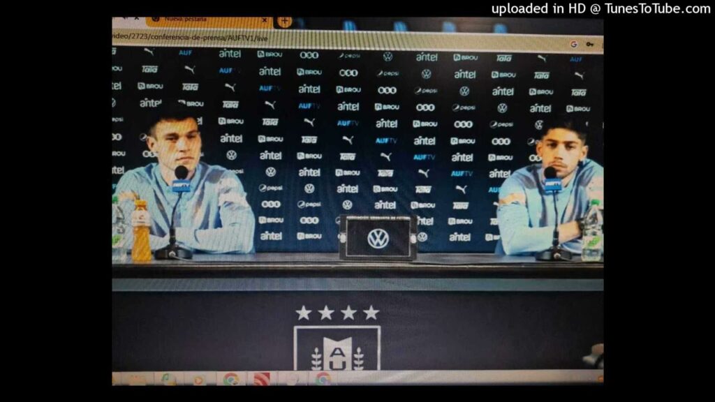 CONFERENCIA DE PRENSA  FEDERICO VALVERDE Y MANUEL UGARTE