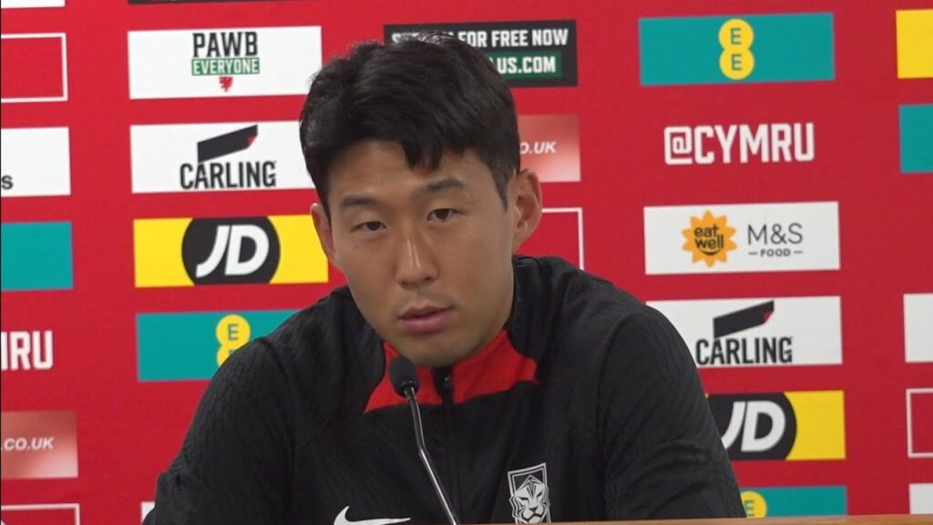 PRESS CONFERENCE: Heung-Min Son & Klinsmann: Wales v South Korea / 손흥민 & 위르겐 클린스만 기자회견: 웨일스 vs 대한민국