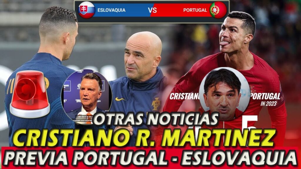🚨Cristiano Ronaldo y Roberto Martinez || Previa Portugal y Otras Noticias