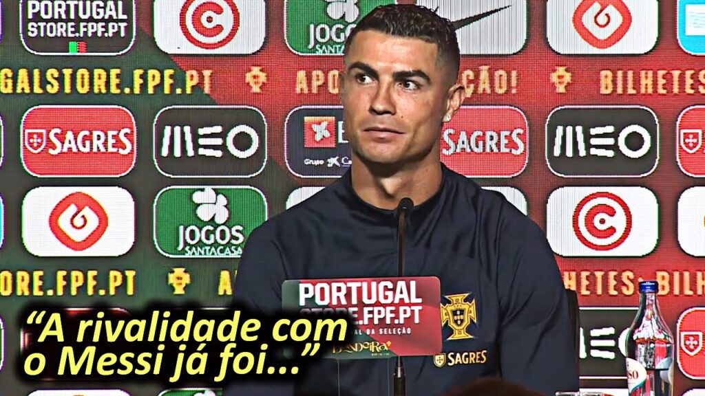Cristiano Ronaldo – Conferência de imprensa SELEÇÃO NACIONAL Cristiano Ronaldo - Conferência de imprensa SELEÇÃO NACIONAL