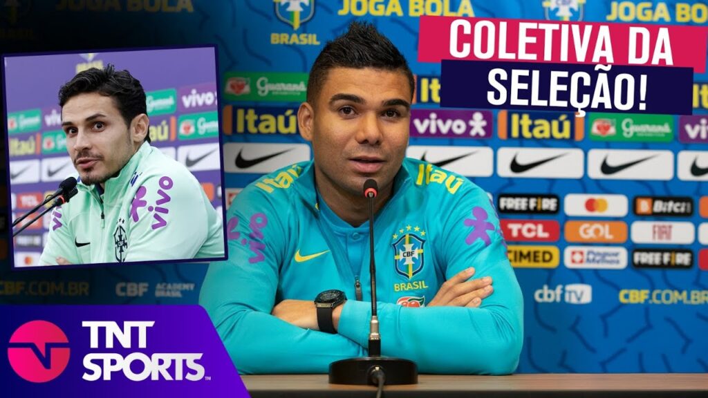 COLETIVA DA SELEÇÃO BRASILEIRA COM CASEMIRO E RAPHAEL VEIGA!