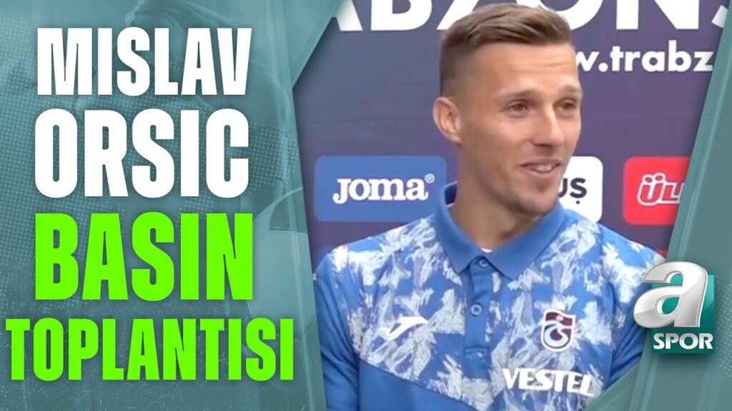 Trabzonspor'un Yeni Transferi Mislav Orsic, Açıklamalarda Bulundu / A Spor / Gün Ortası / 05.07.2023
