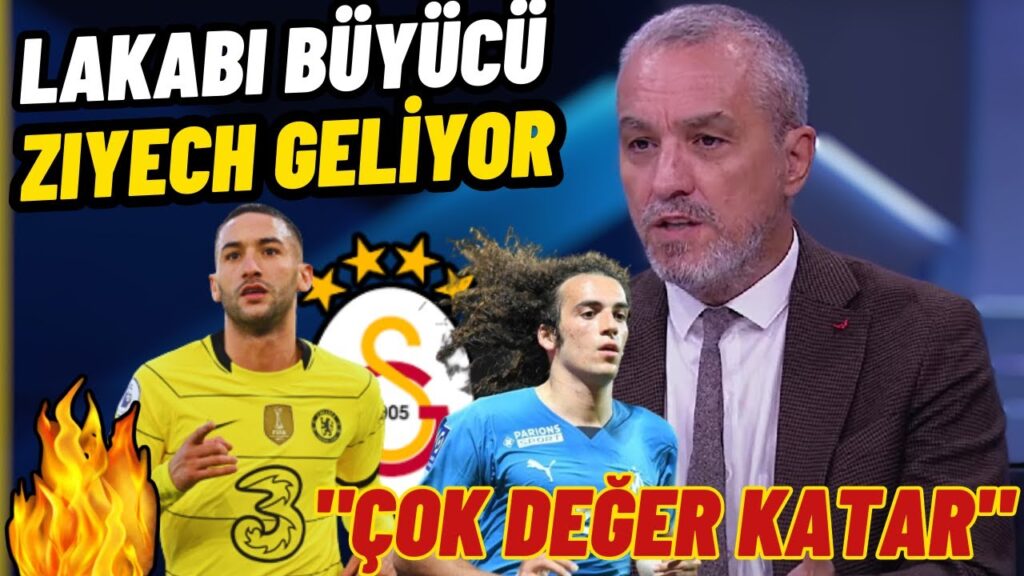 Altan Tanrıkulu:Hakim Ziyech Galatasaray'a Değer Katar-Orta Sahaya Matteo Guendouzi.