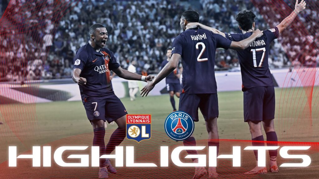HIGHLIGHTS | LYON 1-4 PSG - ⚽️ MBAPPÉ, HAKIMI & ASENSIO
