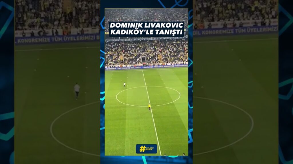 DOMINIK LIVAKOVIC KADIKÖY’LE TANIŞTI #fenerbahçe #livakovic #shorts
