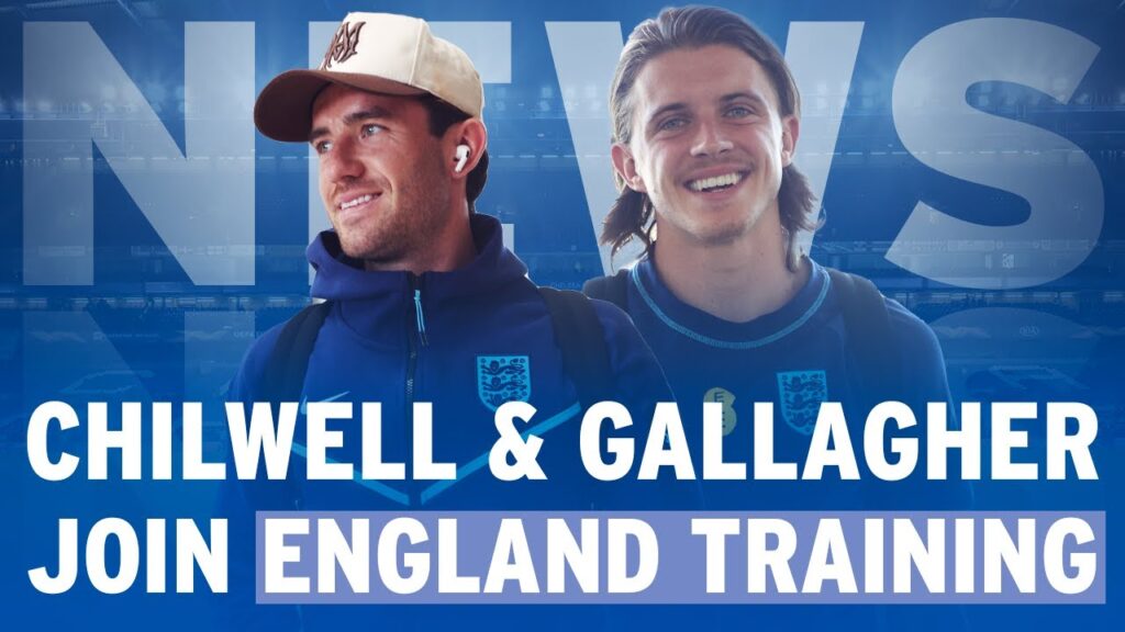 WORKING HARD | Conor Gallagher and Ben Chilwell In England Training Before Clash V Ukraine |Training
