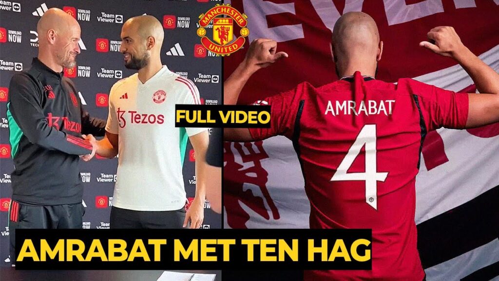 🔥 CONFIRMED! Sofyan Amrabat shirt number revealed and his injury problem | Manchester United News
