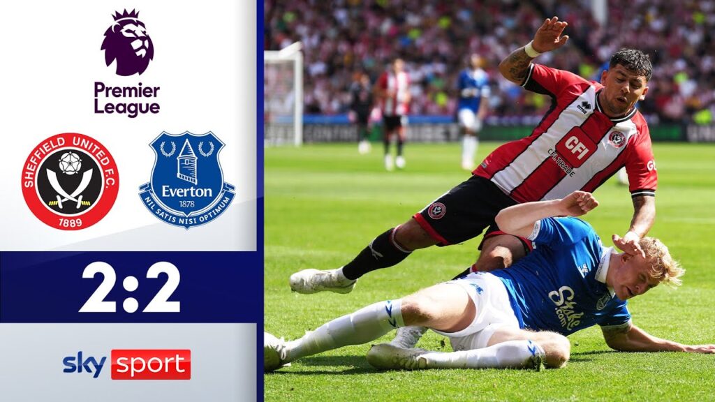 Kampf um die ersten Punkte! | Sheffield United - FC Everton | Highlights - Premier League 2023/24