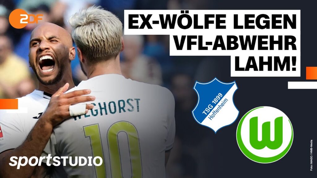 TSG Hoffenheim – VfL Wolfsburg | Bundesliga, 3. Spieltag Saison 2023/24 | sportstudio