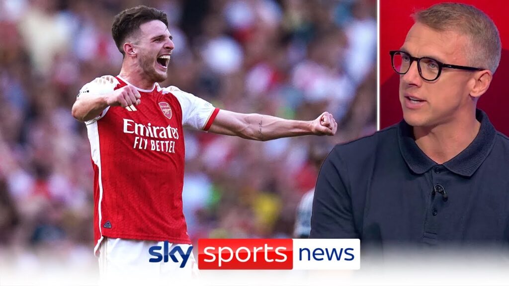 Declan Rice: Stephen Warnock says there is "so much more to come" from Arsenal midfielder