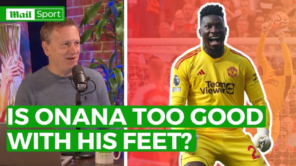 'Andre Onana is better with his feet than Lindelof!' | IAKO