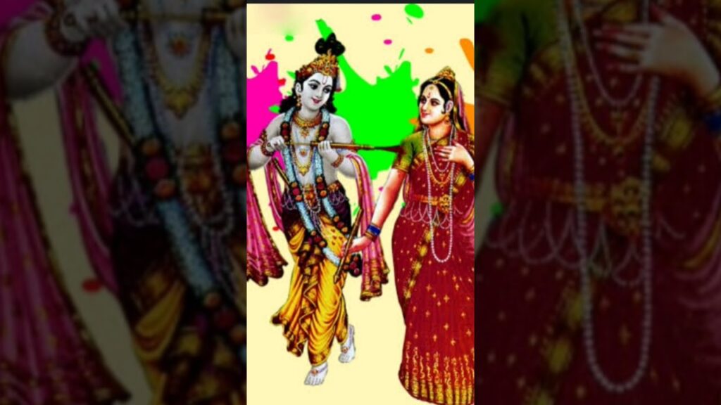 rang leke khelte gulal leke khelte Radha sang Holi Nandlal#sheot #shortvideo #yutubeshorts