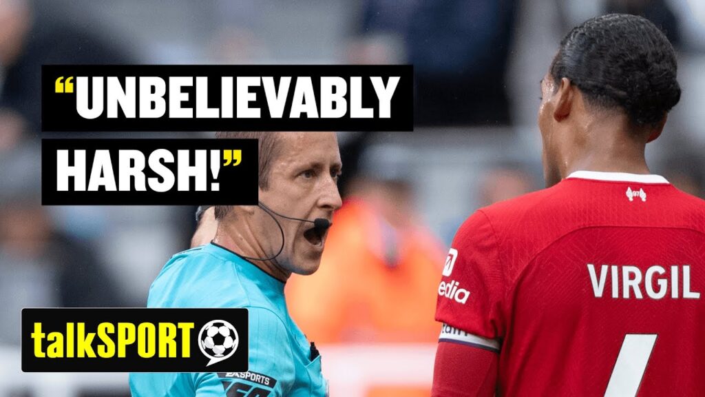 Controversial Call: Was it Unfair for Virgil Van Dijk to Receive a Red Card vs Newcastle?  😫