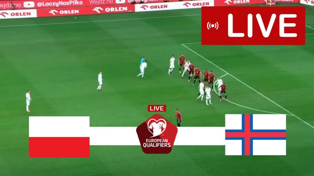 Poland vs Faroe Islands LIVE | UEFA Euro 2024 Qualifier | Match LIVE Today!