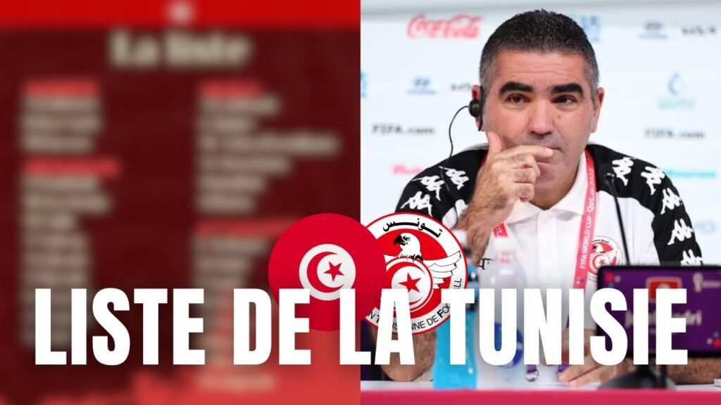 🇹🇳 LISTE de la TUNISIE pour affronter le Botswana et l'Egypte ! Qualif. CAN 2023 et Match Amical