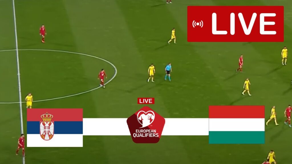 Serbia vs Hungary LIVE | UEFA Euro 2024 Qualifier | Match LIVE Today!