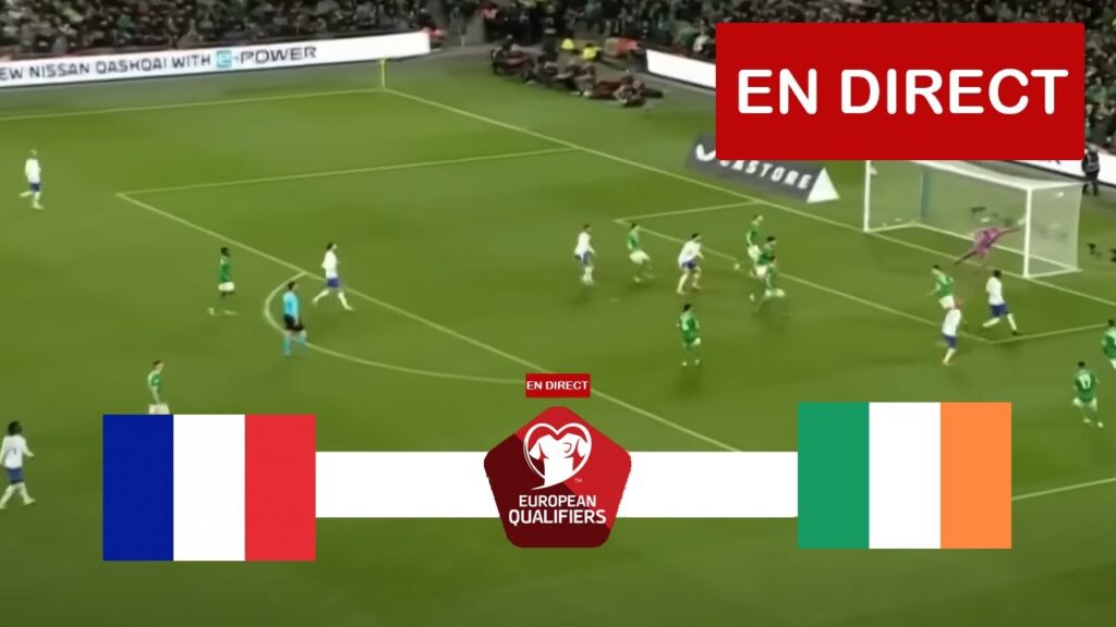 France vs Irlande EN DIRECT | Éliminatoires de l'UEFA Euro 2024 | Match EN DIRECT aujourd'hui !