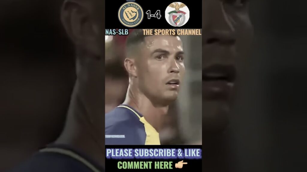 Al Nassr vs Benfica(1-4)All Goals and Highlights | Friendly Match 2023 | #shorts