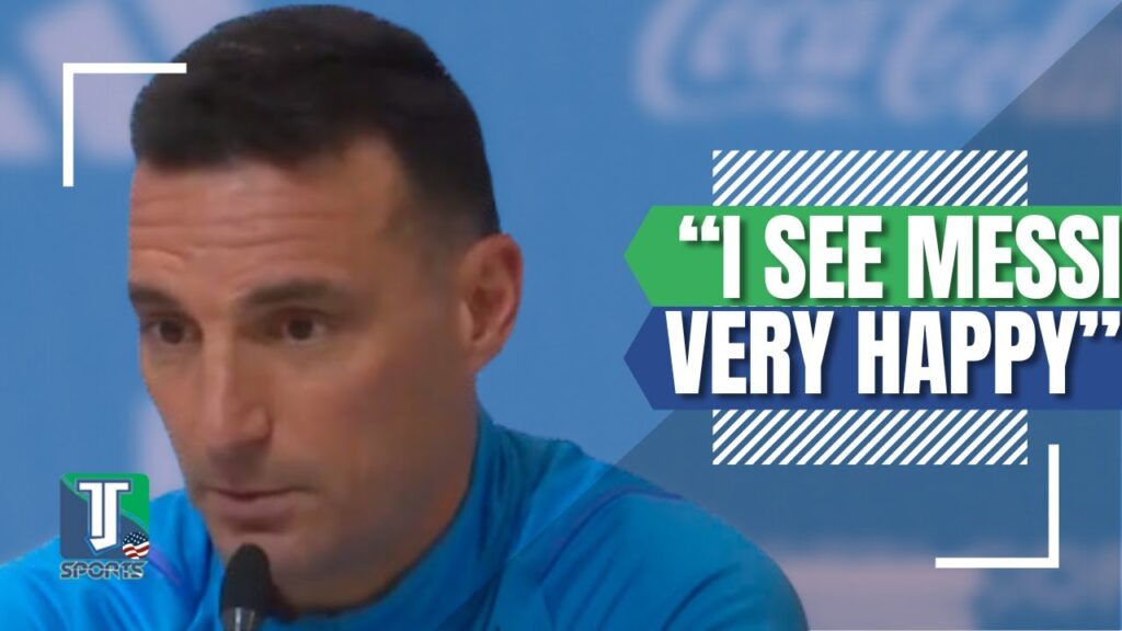 Lionel Scaloni WANTS to SEE Lionel Messi at the 2026 World Cup