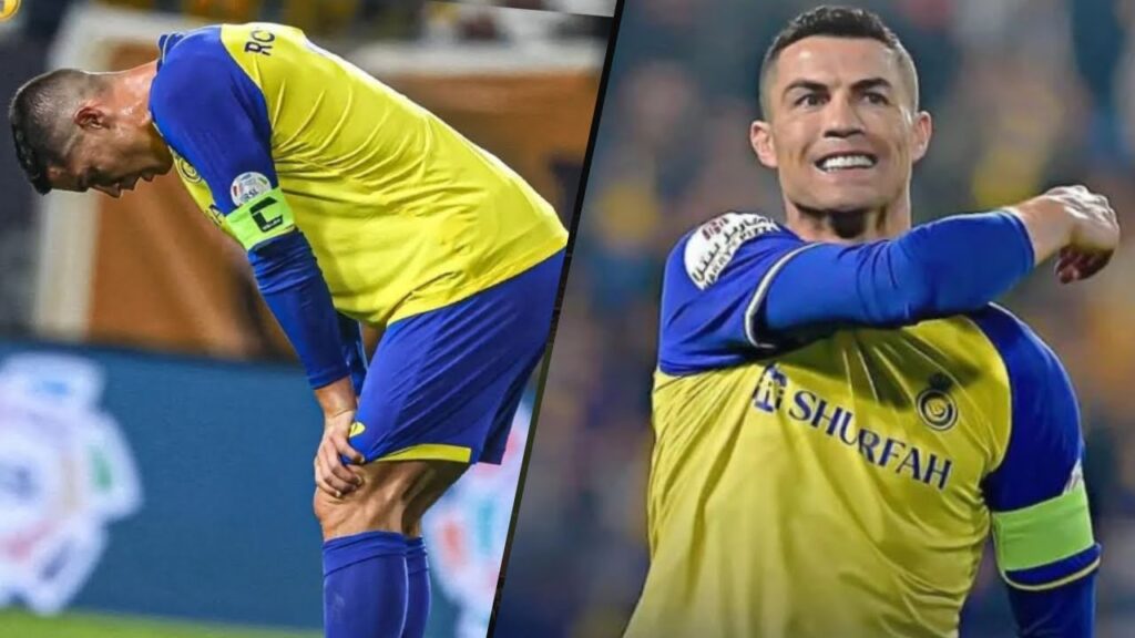 Cristiano Ronaldo can't believe it 😳 Al Nassr OUT of the King Cup #cr7