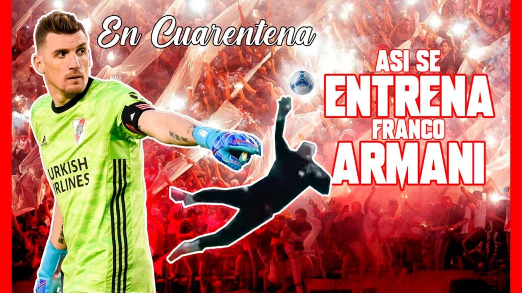 Así se ENTRENA FRANCO ARMANI en CUARENTENA | River Plate