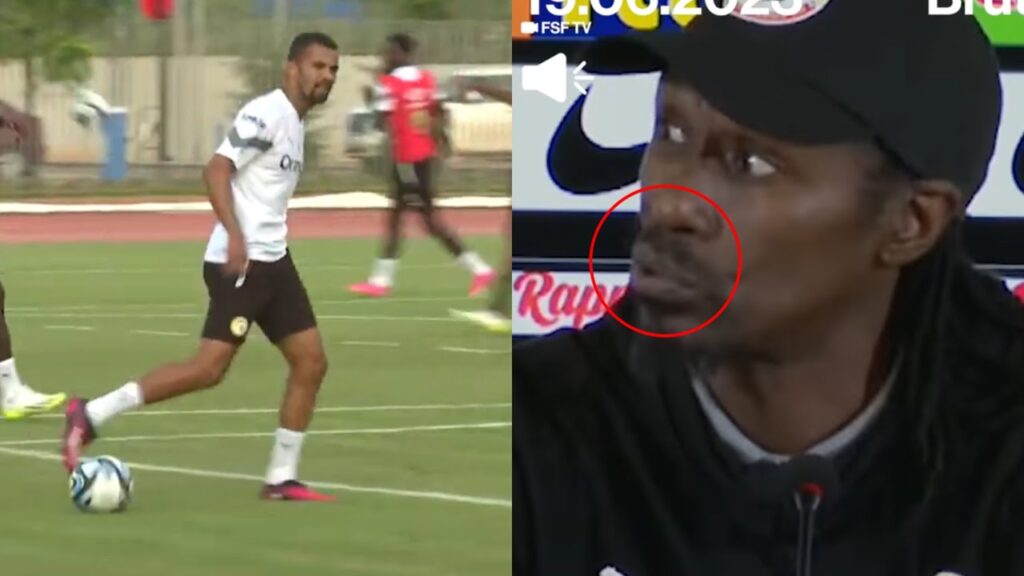 Regardez le coup de gueule de Aliou Cissé enver Iliman Ndiaye