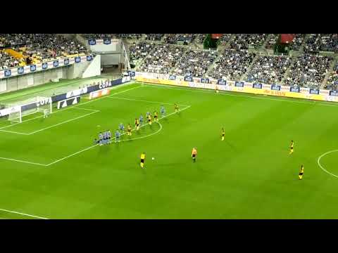 Watch Jordan Ayew fantastic free kick against Japan