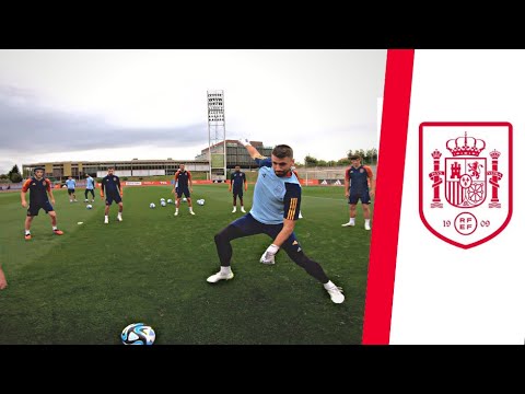 ¡INMERSIÓN TOTAL! Entrenamiento en PRIMERA PERSONA con Nico Williams en la Selección Española ⚽🔥