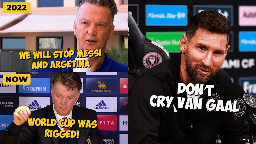 World Cup was Rigged! | Louis Van Gaal Shocking statement about Messi