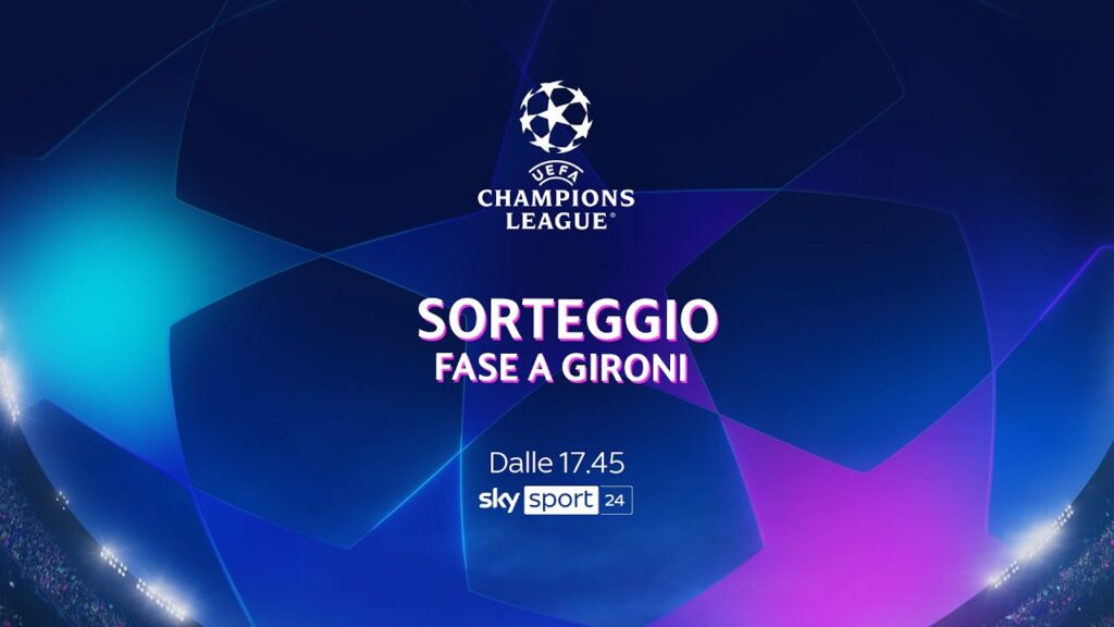 Sorteggi Champions League 2023-2024 LIVE: i gironi in diretta streaming