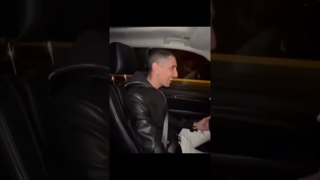 Di María sigue festejando con su familia!