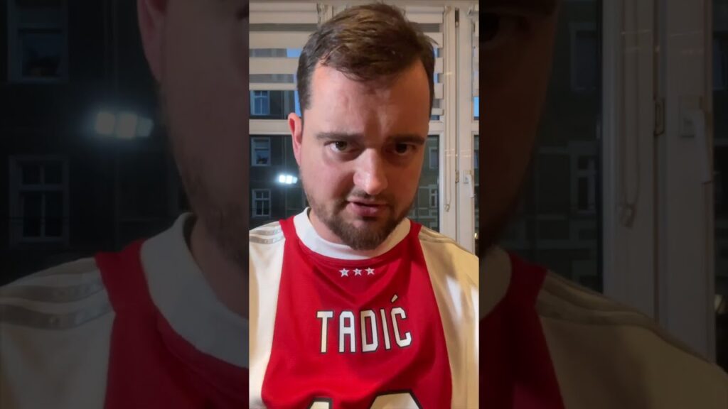 Dušan Tadić: "You leave Ajax but you never leave our hearts!" | #ajax #ajaxamsterdam #shorts