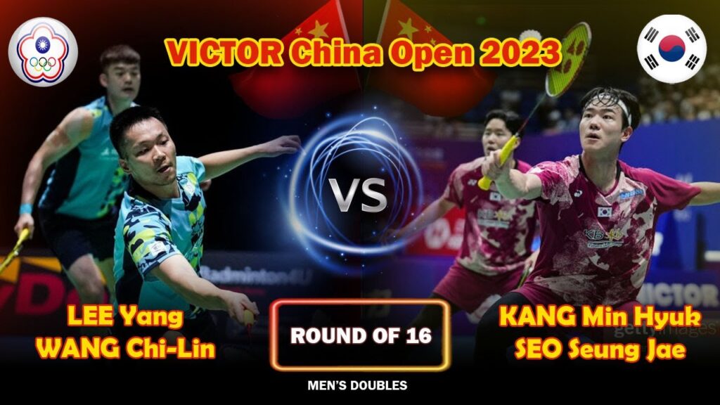 LEE Yang/WANG Chi-Lin (TPE) vs KANG Min Hyuk/SEO Seung Jae (KOR) - R16 | China Open 2023