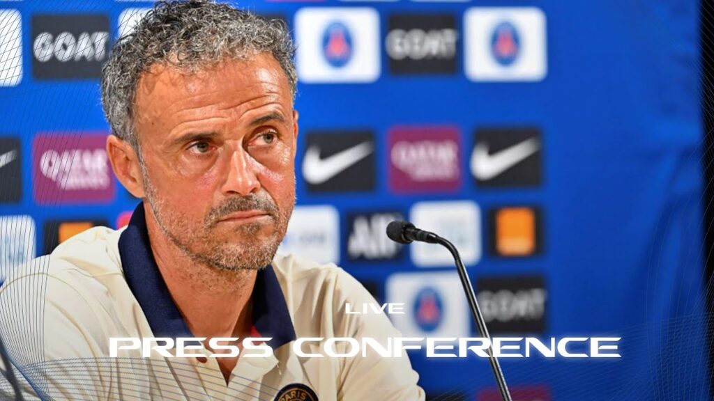 🎙 Toulouse FC - Paris Saint-Germain press conference live from the Campus PSG 🔴🔵