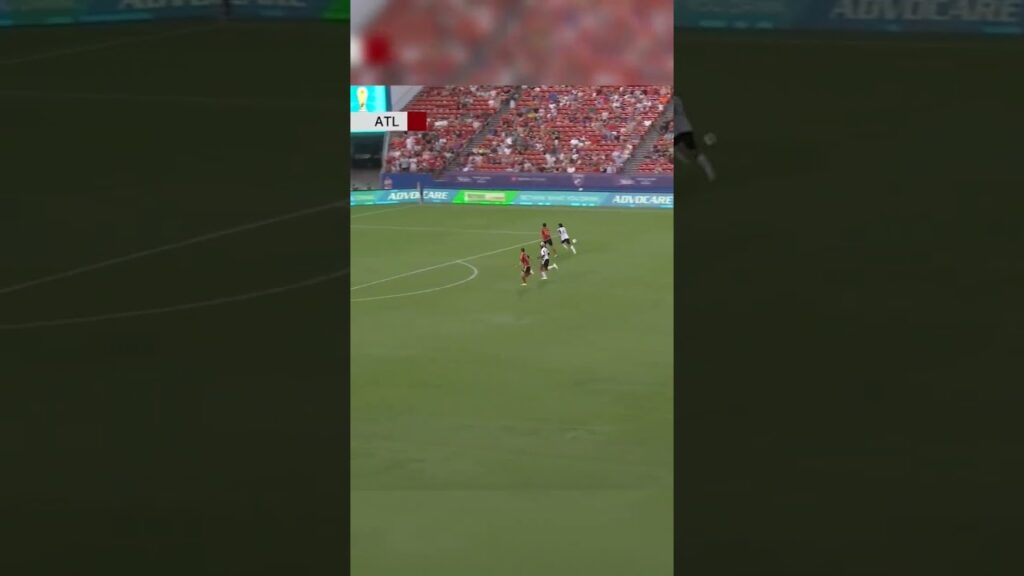 Paul Arriola goal from FC Dallas Vs Atlanta United #majorleaguesoccer #football #fcdallas