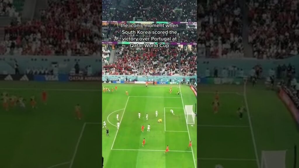 2-1 South Korea goal against Portugal - Qatar World Cup 2022