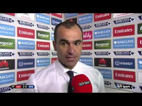 Roberto Martinez - Everton In A Relegation Scrap 02 03 2015