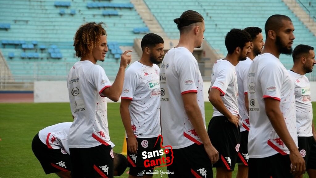 حنبعل المجبري يضفي كالعادة أجواء مرحة على تدريبات المنتخب استعدادا لمواجهة بوتسوانا