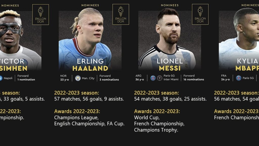 2023 Ballon d'Or Nominee 👏 Without ❌️ Ronaldo ❌️ Neymar ❌️ Rashford 😭💔
