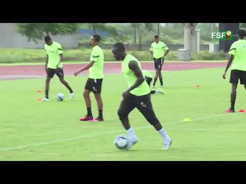 Deuxième séance d'entrainement des Lions🇸🇳🦁 avec la réaction d'Aliou Cissé (FSF TV)!