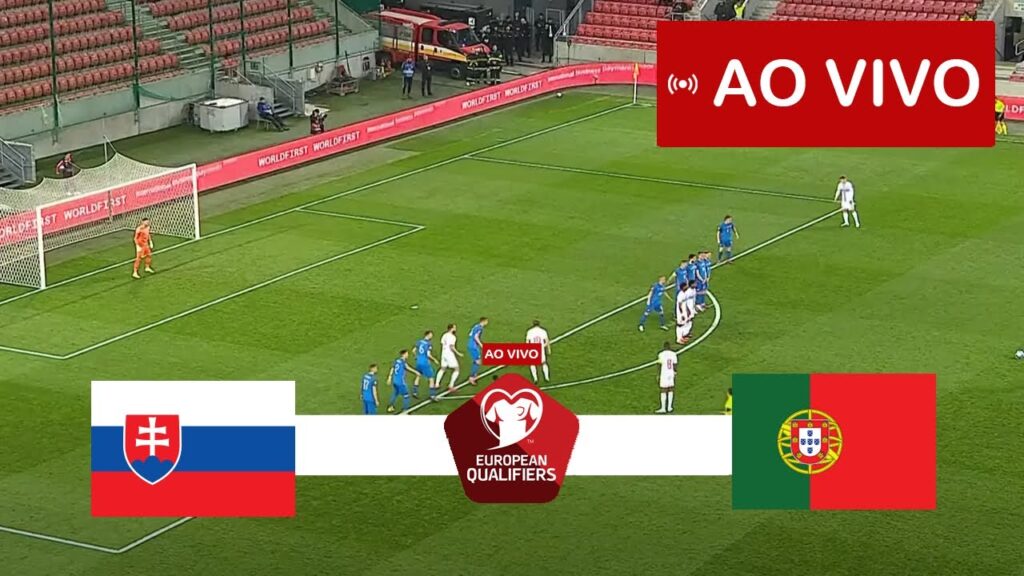 Eslováquia x Portugal AO VIVO COM IMAGENS | Eliminatórias UEFA Euro 2024 | Jogo AO ​​VIVO Agora!