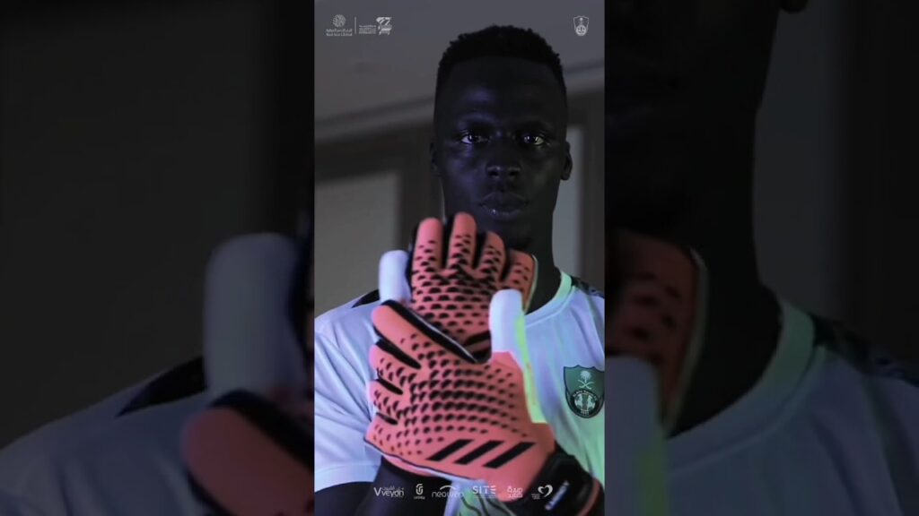 Edouard Mendy en Arabie Saoudite, le lion a encore faim. #football #senegal #chelsea #shorts #video