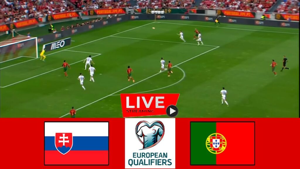 🔴[LIVE] Slovakia vs Portugal | 2024 UEFA EURO Qualifiers | Full Match Streaming