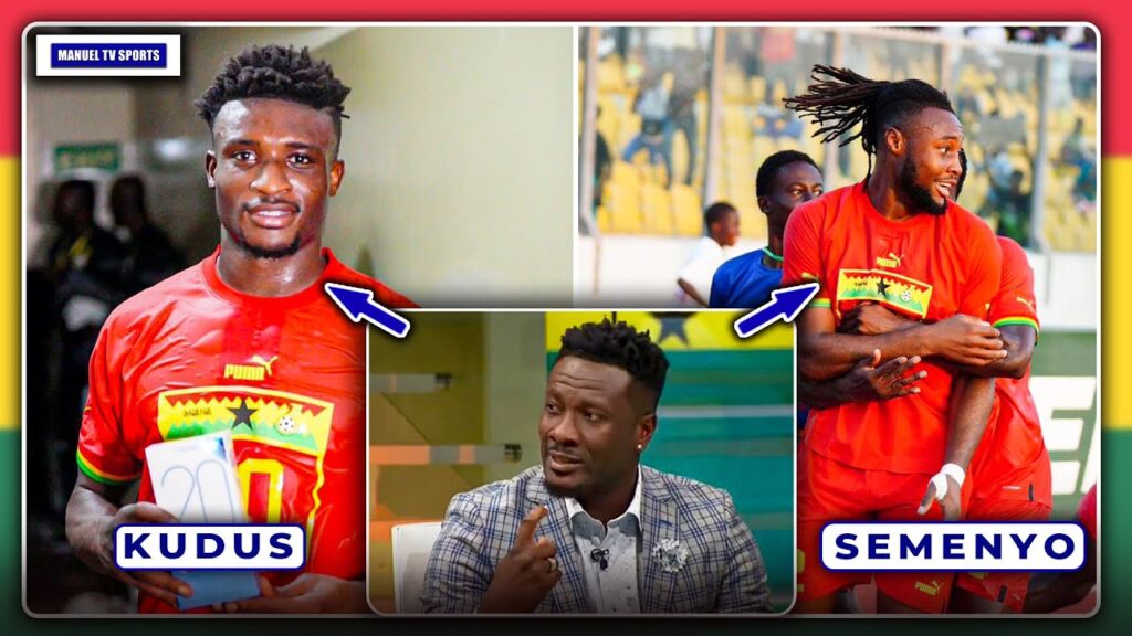🇬🇭UNBELIEVABLE! WHAT ASAMOAH GYAN SAID ABOUT KUDUS MOHAMMED & ANTOINE SEMENYO AFTER BLACK STARS TH