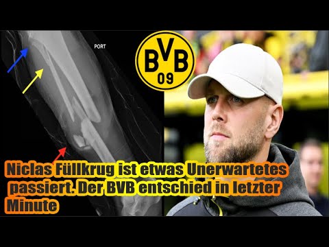 Niclas Füllkrug ist etwas Unerwartetes passiert. Der BVB entschied in letzter Minute
