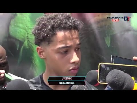 🗣️🎙️ Gaël Ondoua et Ben Elliott étaient face aux médias avant la séance d'entrainement