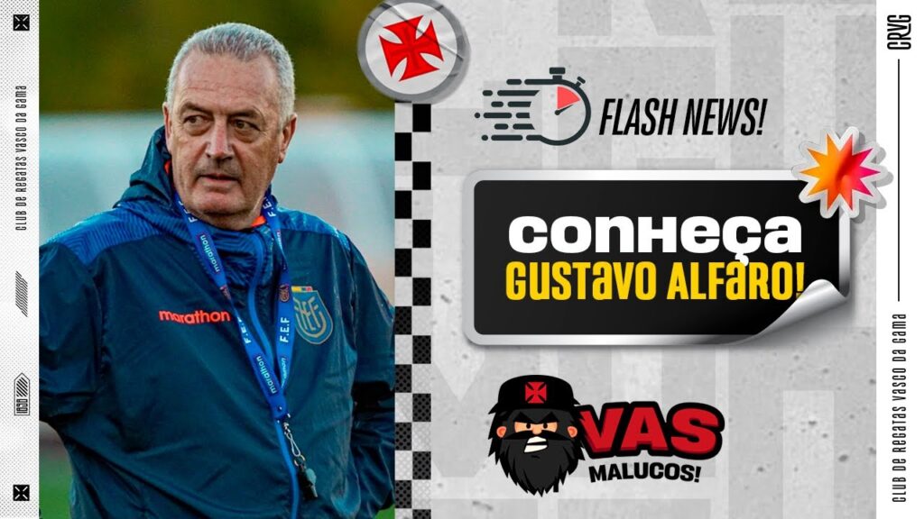 FLASH NEWS - GUSTAVO ALFARO, O FAVORITO DA VEZ!