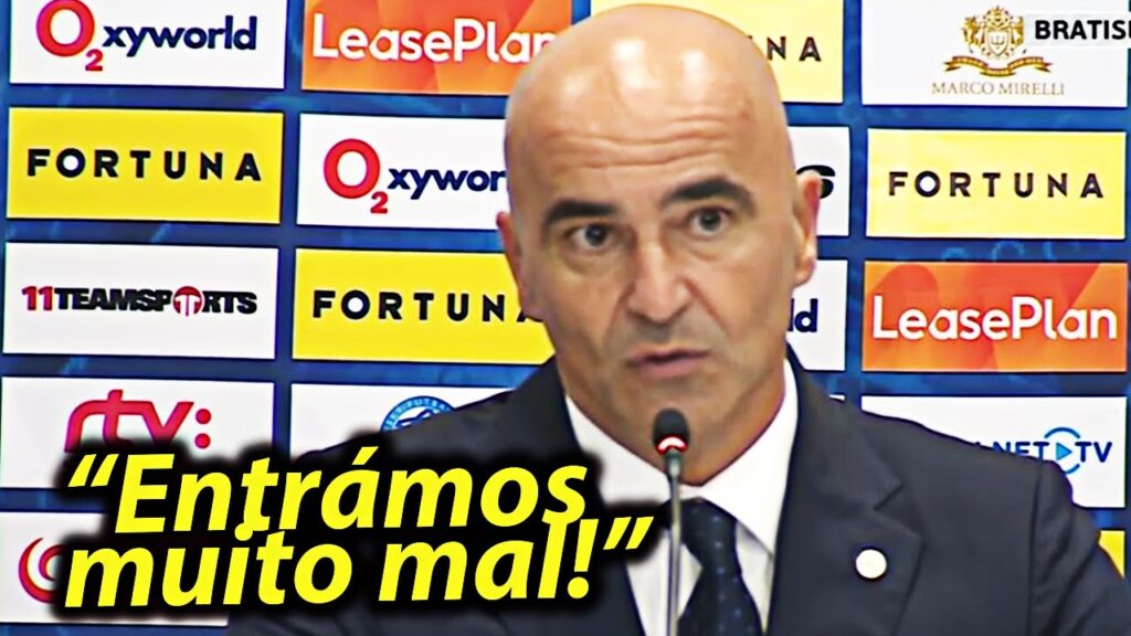 Roberto Martínez - Conferência de imprensa PÓS-JOGO Eslováquia 0 x 1 Portugal