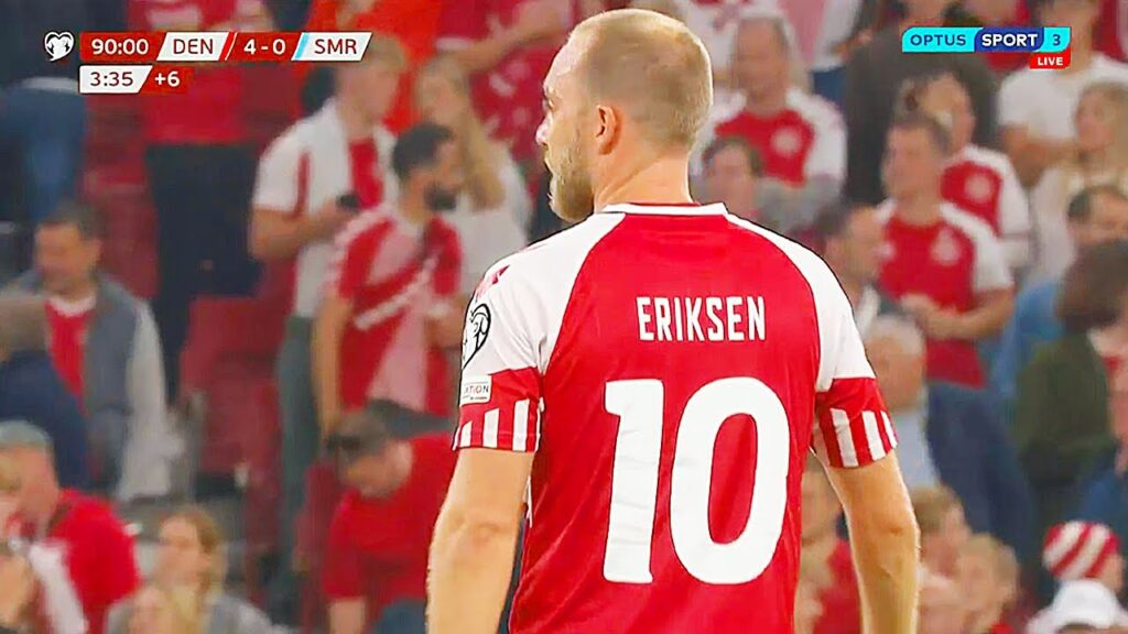 Christian Eriksen vs San Marino