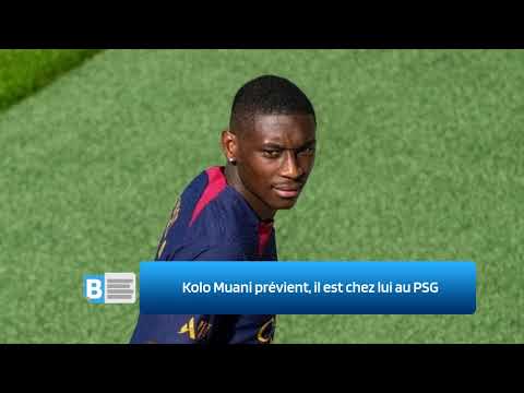 Kolo Muani prévient, il est chez lui au PSG